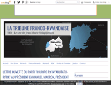 Tablet Screenshot of france-rwanda.info